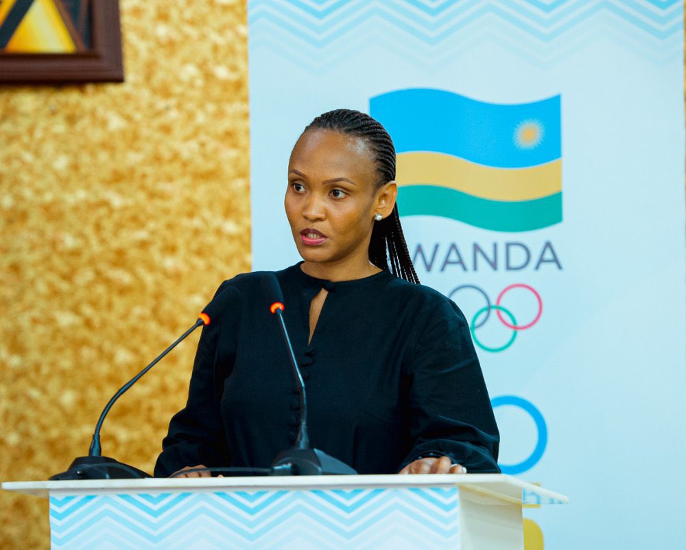 Umulinga Alice yiyamamaje nk'umukandida rukumbi ku mwanya wa Perezida wa Komite Olempike y'u Rwanda