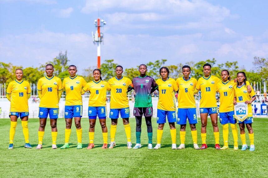 Amavubi y’Abagore yatakaje umwanya umwe ku rutonde rwa FIFA
