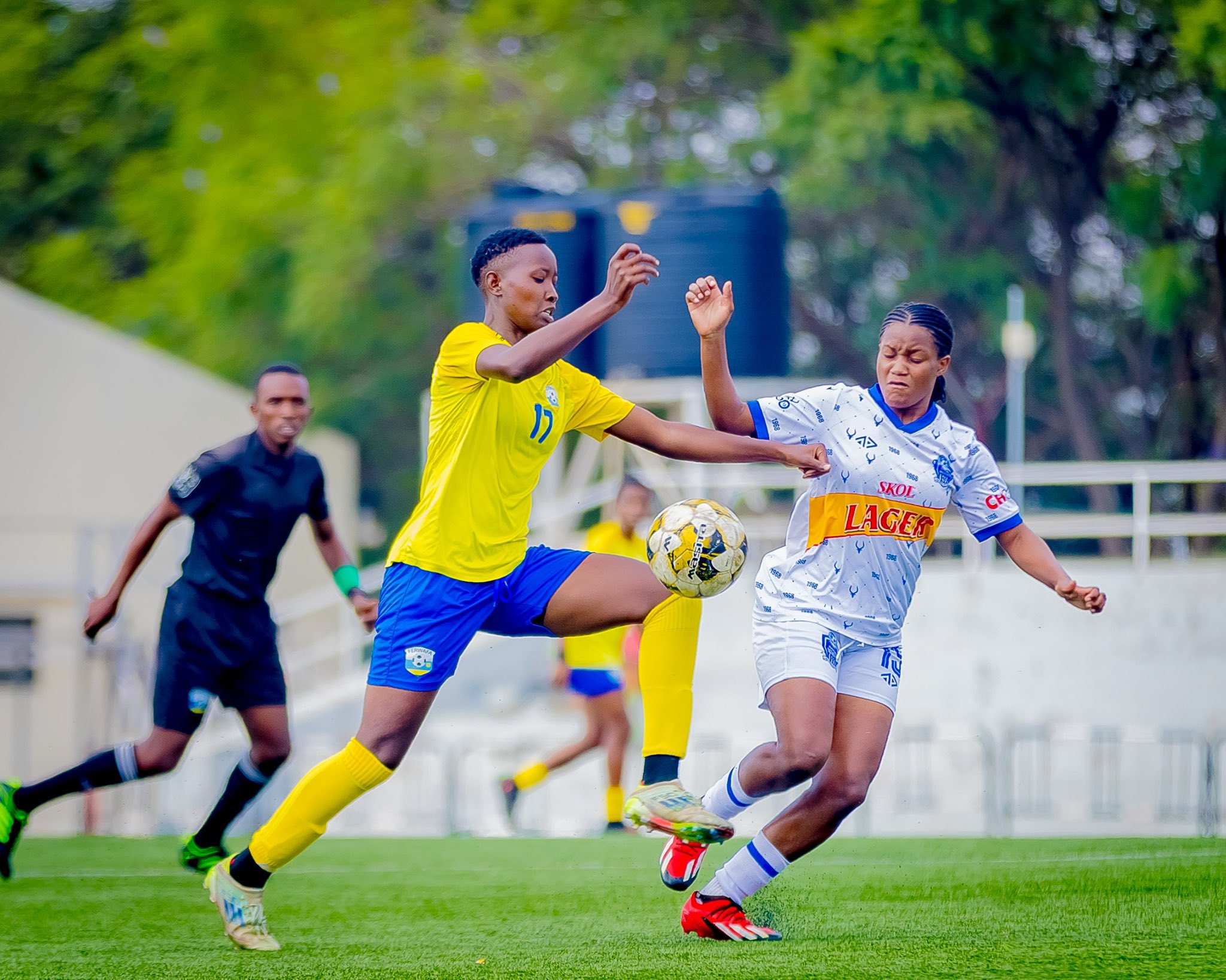 She Amavubi: Abangavu batarengeje imyaka 20 batsinze Rayon Sports mu mukino wa gishuti